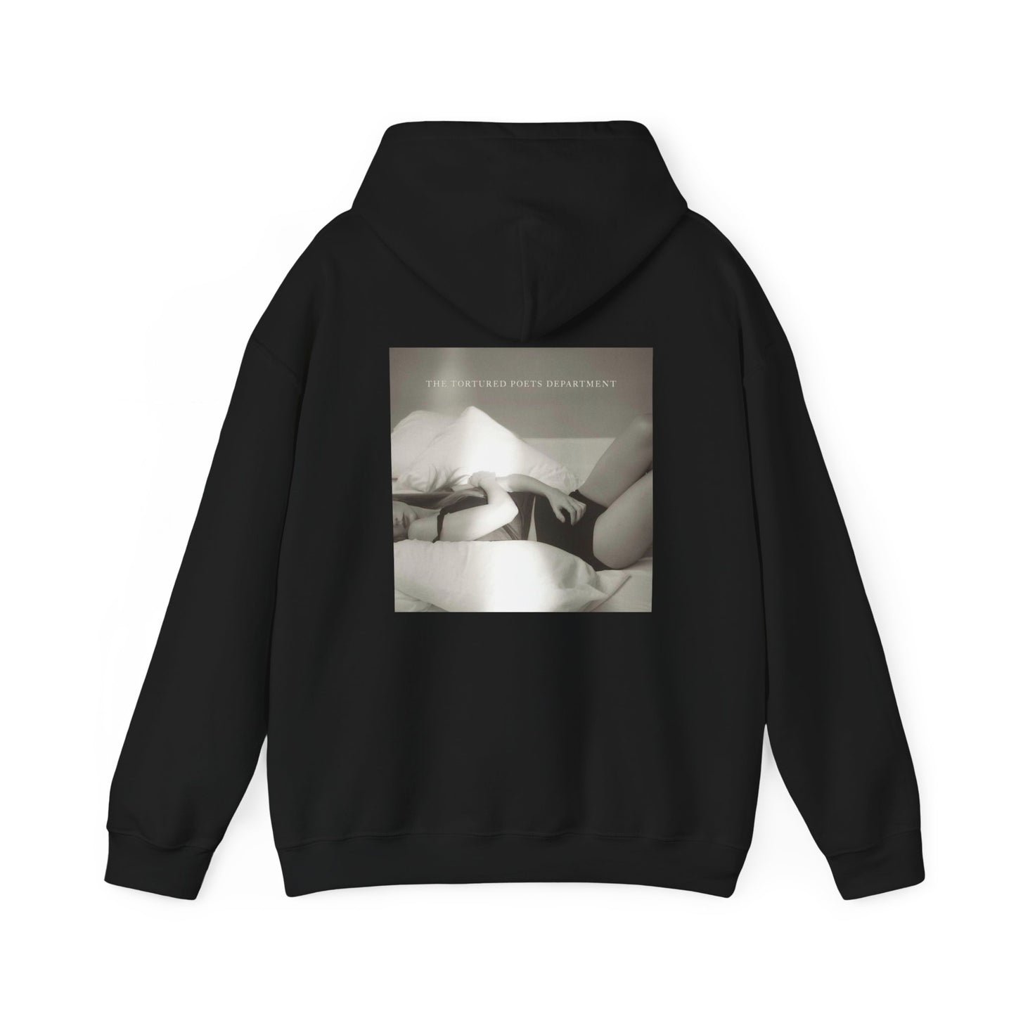 The Tortured Poets Department TS New Album Cover Unisex Heavy Blend™ Hooded Sweatshirt (TS 11)