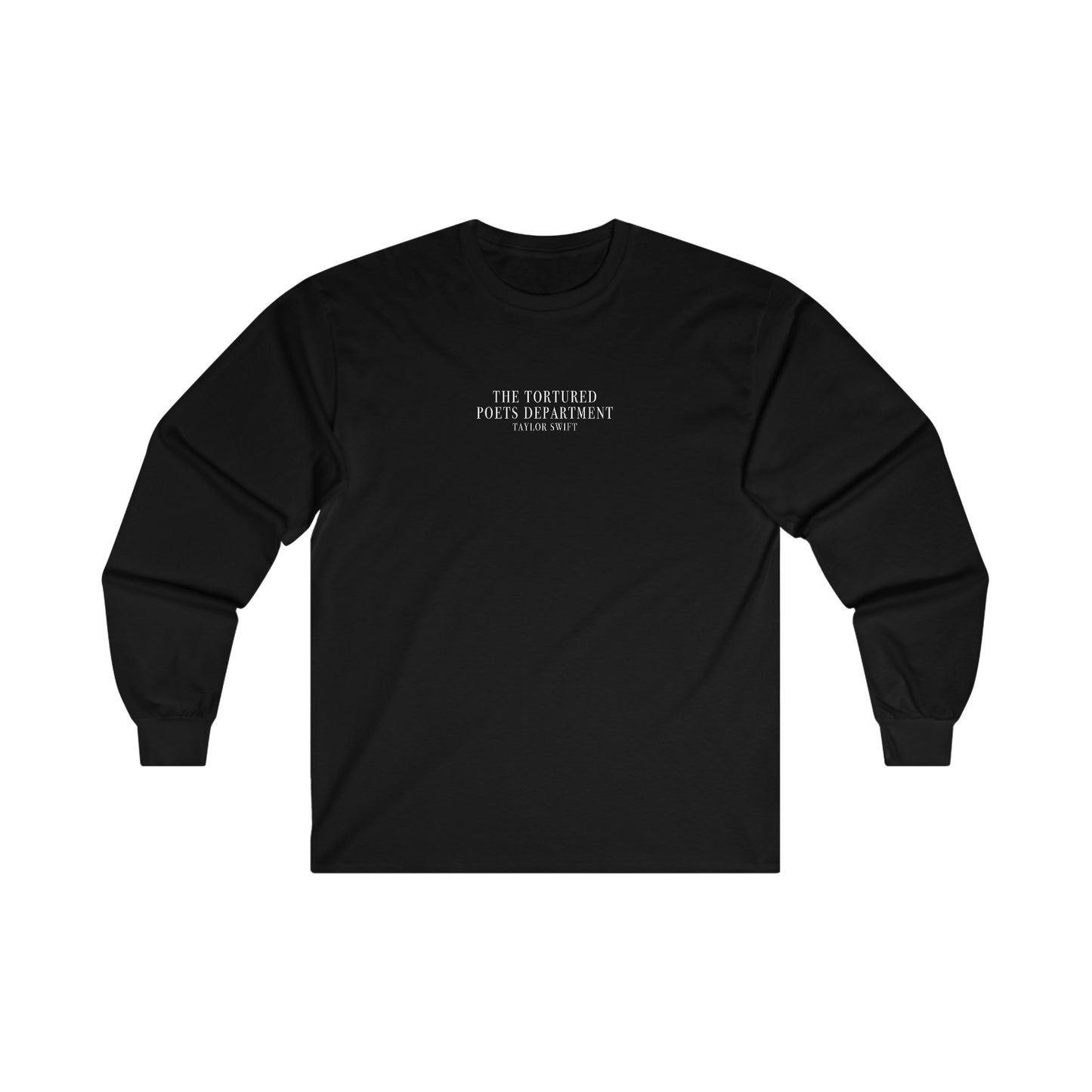 BASIC "The Tortured Poets Department Taylor Swift" Long Sleeve (TS, The Tortured Poets Department, Basic, Unisex Ultra Cotton Long Sleeve Tee)