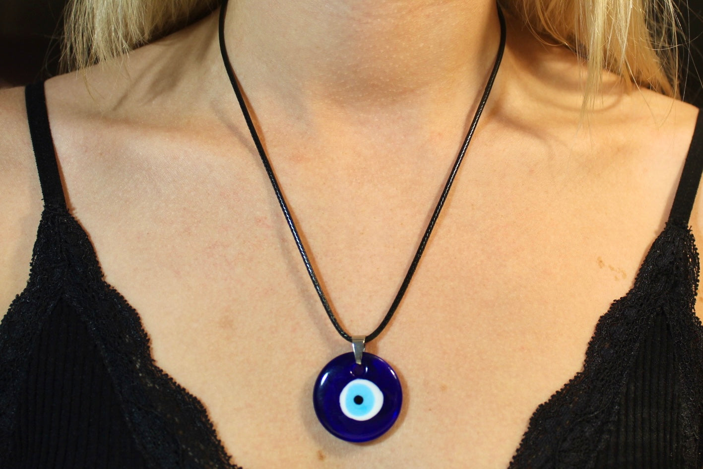 Evil Eye Pendant Protection Necklace