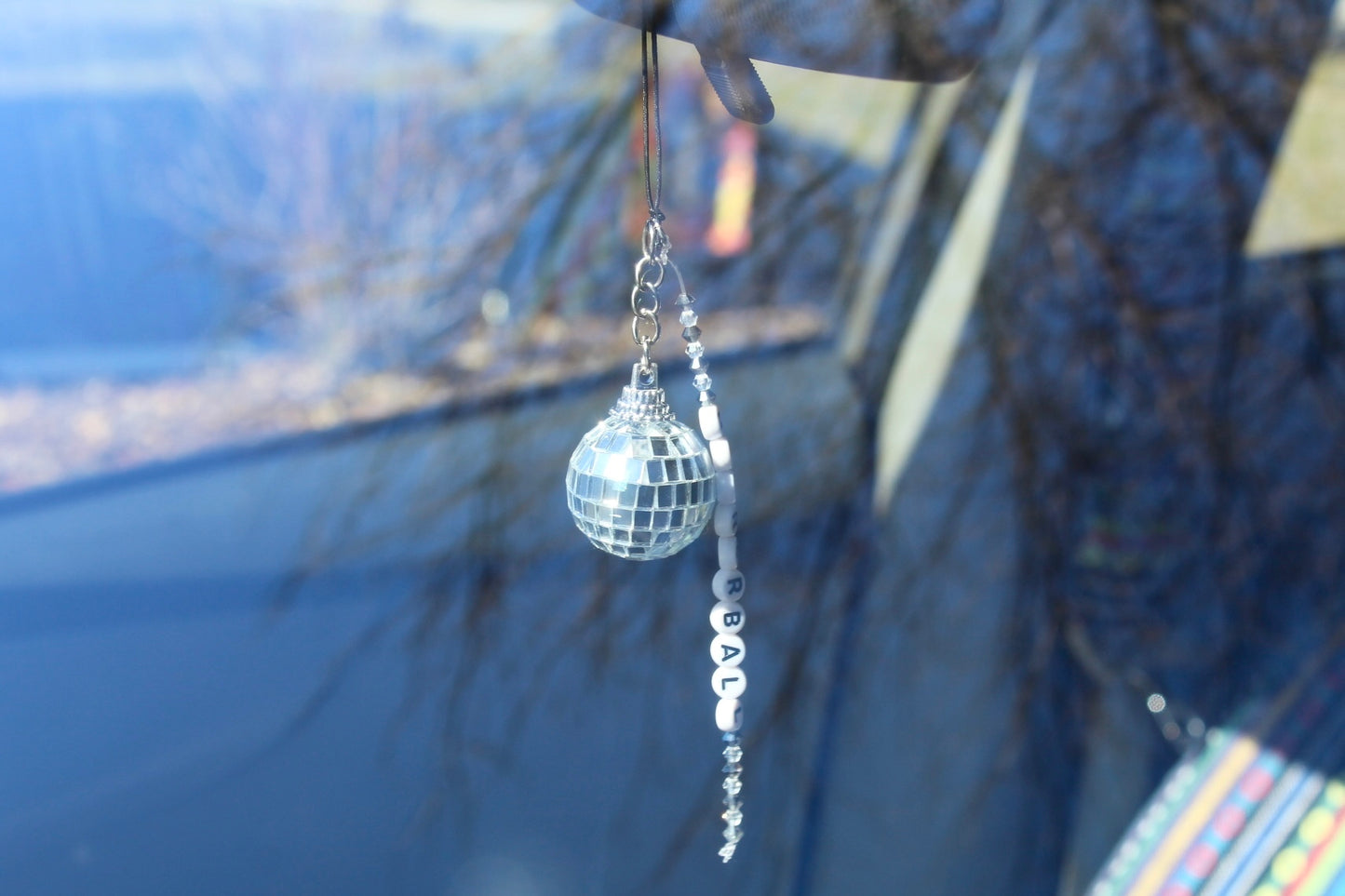 Mirrorball TS Car Mirror Ornament (Folklore Album Accessories)